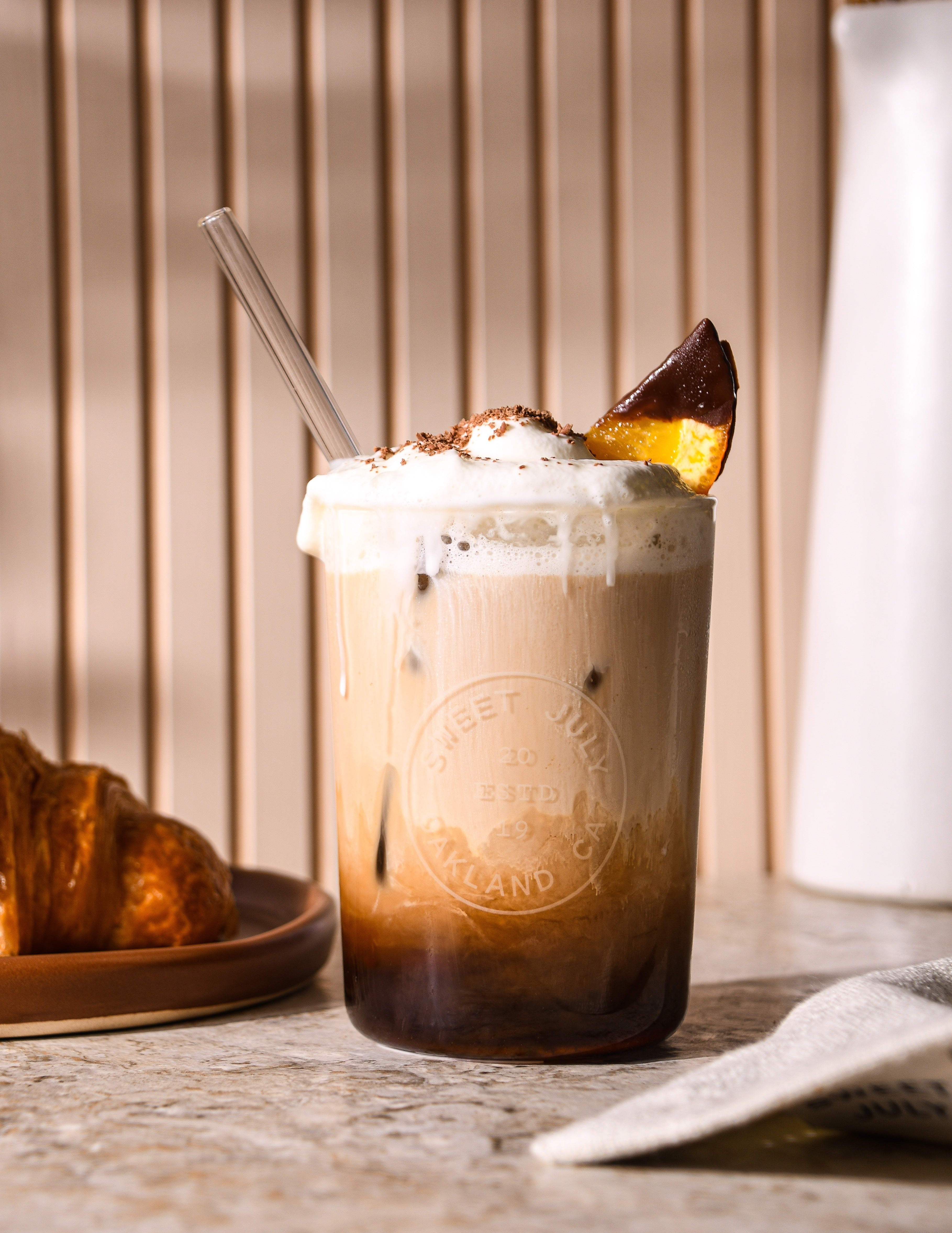 Chocolate Orange Iced Coffee – Sweet July