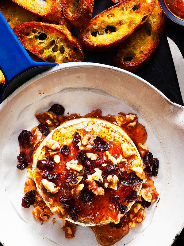Cast Iron Baked Brie