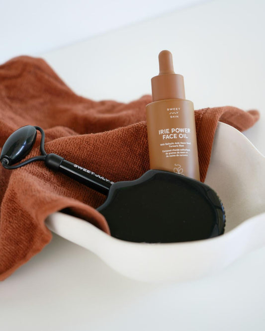 Roller + Gua Sha Set