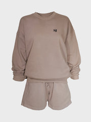 Classic SJ Crewneck Sweatshirt and Short Set