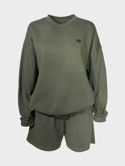 Classic SJ Crewneck Sweatshirt and Short Set