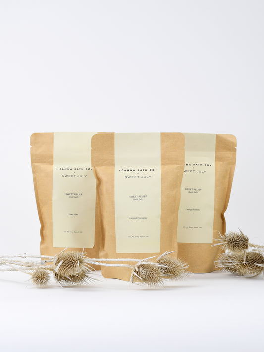 Canna Bath Co x Sweet July Sweet Relief Bath Salts