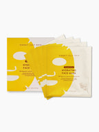 Pineapple Punch Hydrating Face Mask carton with 5 pouches fanned out showing 5 ct per box. 